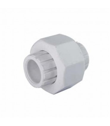 اتصالات پليمري ماسوره آذين سفيد دو سر جوش 25