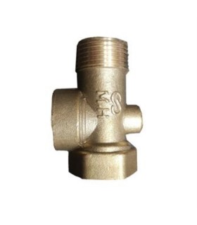 مصرفي لوله كشي و موتورخانه پنج راهي برنجي سبك