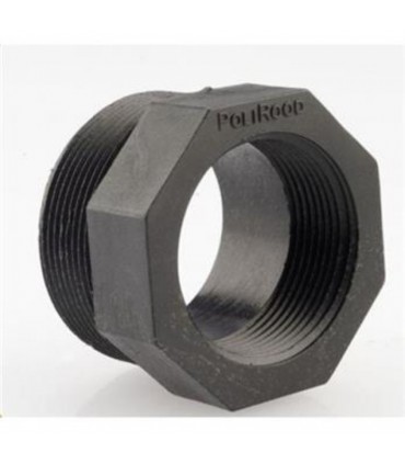 اتصالات پليمري رو پيچ تو پيچ پلي اتيلن 11/2 * 2  اينچ