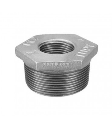 اتصالات رزوه اي تبديل گالوانيزه 11/2 * 4  اينچ