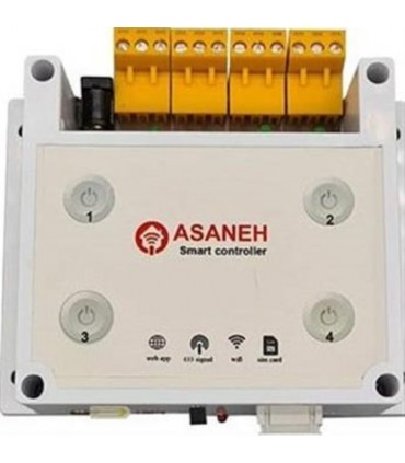 آبياري كنترلر سیمکارتی 4 کانال آسانه مدل NS-R41