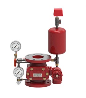 اطفا حريق شيرآلات آتشنشاني (wet alarm valve)   4inch